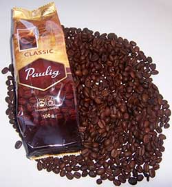 Кофе Paulig в зернах
