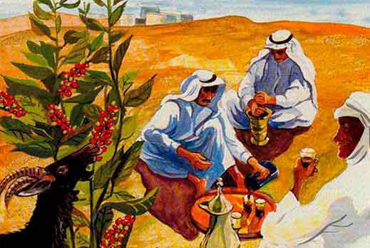 Арабы пьют кофе
