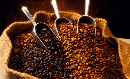 Смешанные сорта зернового кофе