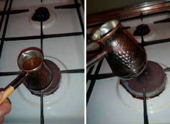 Приготовление домашнего кофе