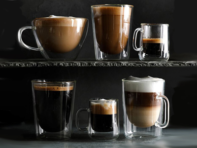 Посуда для кофе: стаканы и бокалы для кофе