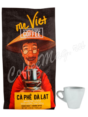 Кофе Mr Viet молотый Cafe Dalat 500г