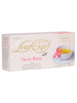 Чай Ronnefeldt Fruity White / Белый чай с фруктами в саше на чашку (Leaf Cup) Чай Ronnefeldt Fruity White / Белый чай с фруктами в саше на чашку (Leaf Cup)
