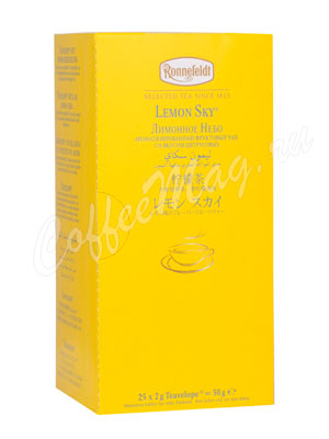 Чай Ronnefeldt Lemon Sky / Лимонное небо в пакетиках 25 шт.х 1,5 гр Чай Ronnefeldt Lemon Sky / Лимонное небо в пакетиках 25 шт.х 1,5 гр