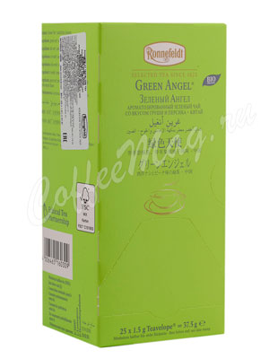 Чай Ronnefeldt Green Angel BIO / Зеленый Ангел в пакетиках 25 шт.х 1,5 гр Чай Ronnefeldt Green Angel BIO / Зеленый Ангел в пакетиках 25 шт.х 1,5 гр