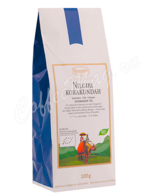 Чай Ronnefeldt Bio Nilgiri Korakundah/ Нилгири Коракунда 100 гр Чай Ronnefeldt Bio Nilgiri Korakundah/ Нилгири Коракунда 100 гр