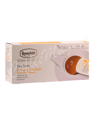 Чай Ronnefeldt Fruity Camomile/Фруктовая Ромашка в сашете на чайник (Tea Caddy) Чай Ronnefeldt Fruity Camomile/Фруктовая Ромашка в сашете на чайник (Tea Caddy)