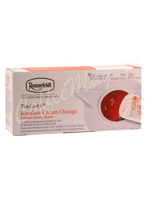 Чай Ronnefeldt Rooibus Cream Orange/Ройбуш Крем Оранж в сашете на чайник (Tea Caddy) Чай Ronnefeldt Rooibus Cream Orange/Ройбуш Крем Оранж в сашете на чайник (Tea Caddy)