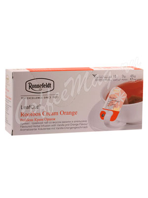 Чай Ronnefeldt Rooibus Cream Orange/Ройбуш Крем Оранж в сашете на чашку (Leaf Cup) Чай Ronnefeldt Rooibus Cream Orange/Ройбуш Крем Оранж в сашете на чашку (Leaf Cup)