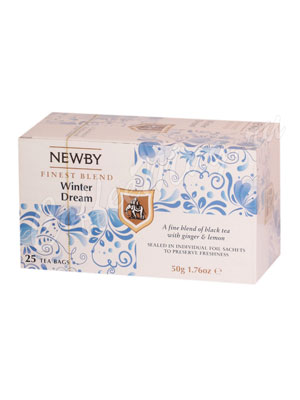 Чай пакетированный Newby Зимняя мечта 25 шт Чай пакетированный Newby Зимняя мечта 25 шт
