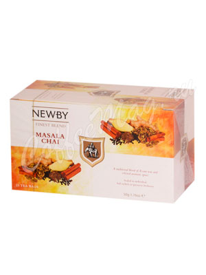 Чай пакетированный Newby Масала чай 25 шт Чай пакетированный Newby Масала чай 25 шт