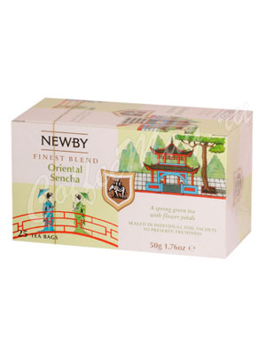 Чай пакетированный Newby Восточная сенча 25 шт Чай пакетированный Newby Восточная сенча 25 шт