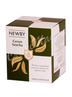 Чай листовой Newby Зеленая сенча 100 гр Чай листовой Newby Зеленая сенча 100 гр