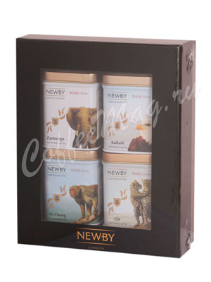 Подарочный набор Newby №4 Дикая жизнь 4 вида Подарочный набор Newby №4 Дикая жизнь 4 вида