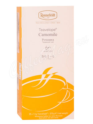 Чай Ronnefeldt Camomile / Ромашка аптечная в пакетиках 25 шт.х 1,5 гр Чай Ronnefeldt Camomile / Ромашка аптечная в пакетиках 25 шт.х 1,5 гр
