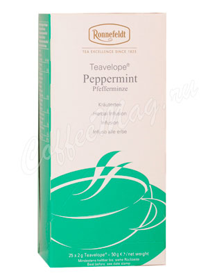 Чай Ronnefeldt Peppermint / Перечная мята в пакетиках 25 шт. х 1,5 гр Чай Ronnefeldt Peppermint / Перечная мята в пакетиках 25 шт. х 1,5 гр
