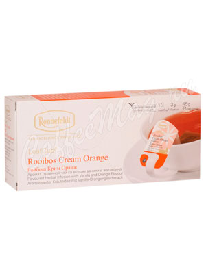 Чай Ronnefeldt Rooibus Cream Orange / Ройбуш Крем Оранж в саше на чашку (Leaf Cup)