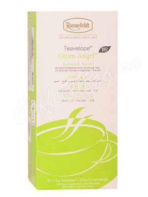 Чай Ronnefeldt Green Angel BIO / Зеленый Ангел в пакетиках 25 шт.х 1,5 гр Чай Ronnefeldt Green Angel BIO / Зеленый Ангел в пакетиках 25 шт.х 1,5 гр