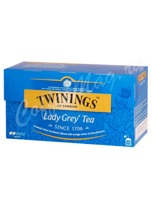 Чай Twinings Lady Grey Леди Грей 25 пак