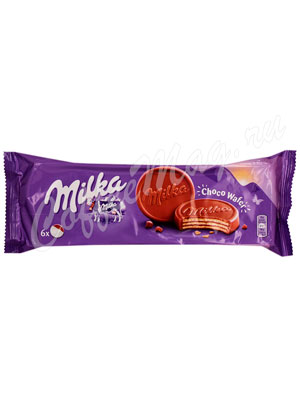 Milka Choco Wafer Бисквитное печенье (вафли) 150г