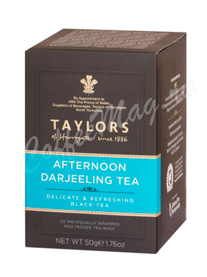 Чай Taylors of Harrogate пакетированный Afternoon Darjeeling Дарджилинг Полдник 20 пак