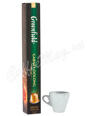 Чай Greenfield Nespresso Garnet Oolong 10 капсул Чай Greenfield Nespresso Garnet Oolong 10 капсул