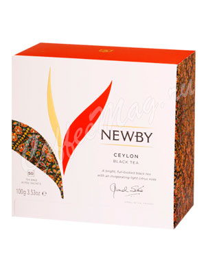 Чай Newby черный Цейлон 50 пак