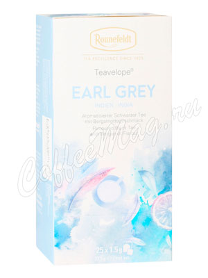 Чай Ronnefeldt Earl Grey / Эрл Грей в пакетиках 25 шт.х 1,5 гр Чай Ronnefeldt Earl Grey / Эрл Грей в пакетиках 25 шт.х 1,5 гр