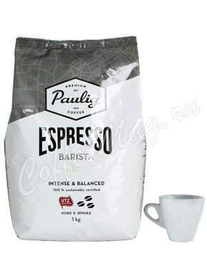 Кофе Paulig Espresso Barista в зёрнах 1 кг