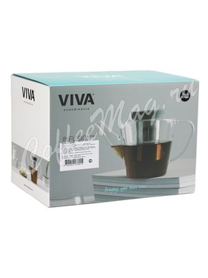 VIVA INFUSION Чайник стеклянный с ситечком 1 л (V27801)