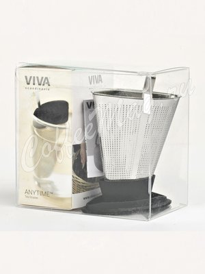 VIVA INFUSION Ситечко для заваривания чая (V29101) черный 