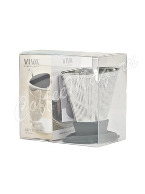 VIVA INFUSION Ситечко для заваривания чая (V29134) грифельный