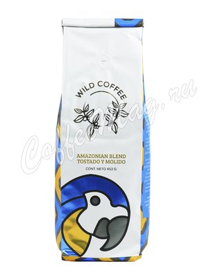 Кофе Wild Coffee Amazonian Blend молотый 453 г