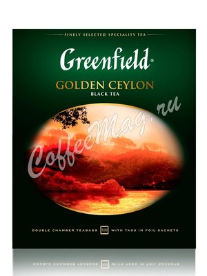 Чай Greenfield Golden Ceylon черный 100 пак
