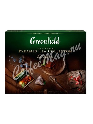 Greenfield Подарочный набор чая, пирамидки 12 видов 110г