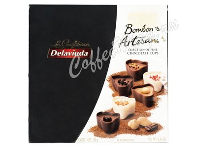 Delaviuda Шоколадные конфеты ассорти с пралине 180г