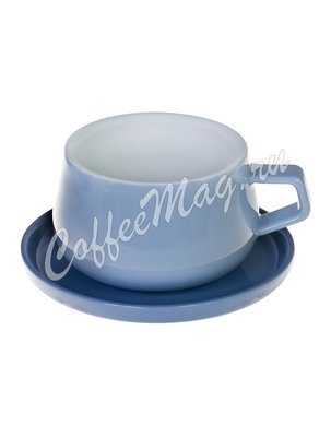 Viva Ella Чайная чашка с блюдцем 0,3 л (V79763) Голубой
