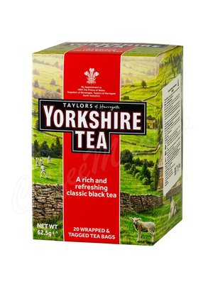 Чай Taylors Yorkshire Йоркшир черный 20 пак