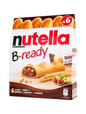 Nutella B-ready Печенье с шоколадной начинкой T6 132 г