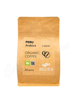 Кофе Блюз Peru Organic Craft в зернах 200 г