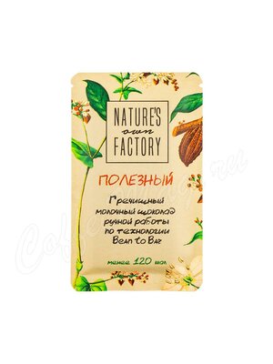 Nature`s own Factory Гречишный шоколад молочный, плитка 20г