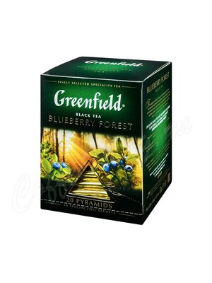 Чай Greenfield Blueberry Forest черный в пирамидках 20 шт.