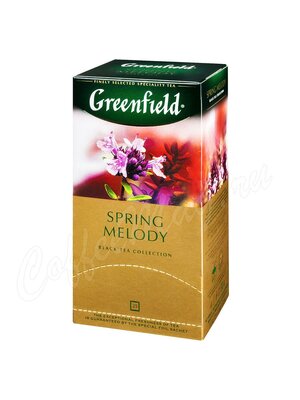 Чай Greenfield Spring Melody черный 25 пак