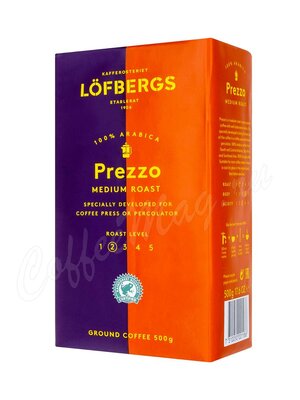 Кофе Lofbergs Prezzo молотый 500 г