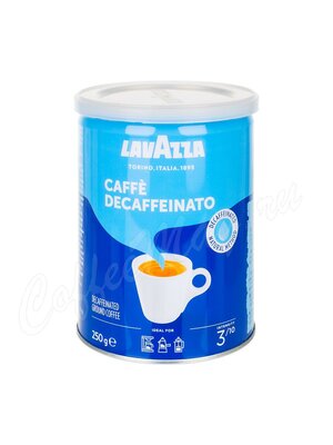 Кофе Lavazza молотый Decaffeinato 250 г ж.б.