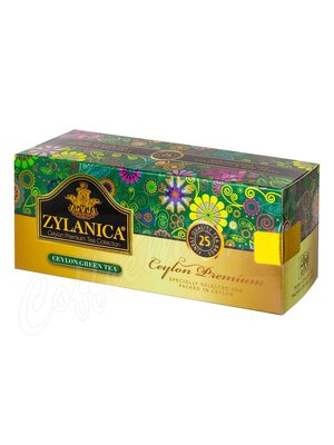 Чай Zylanica Ceylon Premium Green Tea 25 пак