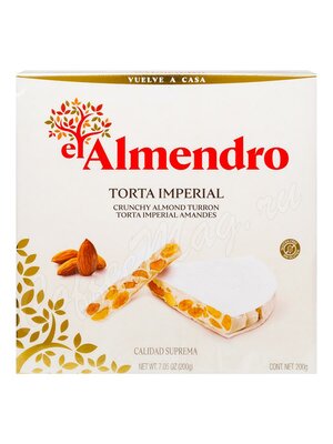 Нуга El Almendro Torta Imperial хрустящий миндальный туррон 200 г