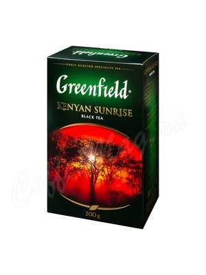 Чай Greenfield Kenyan Sunrise черный 200 г