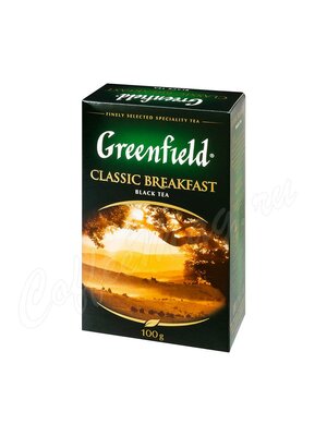 Чай Greenfield Classic Breakfast черный 100 г