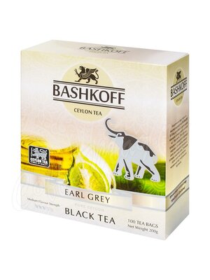 Чай Bashkoff Earl Grey черный с бергамотом 100 пак